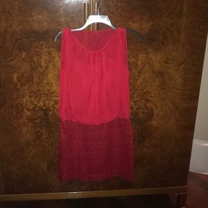 Liliana Size 4 Red Hot Sequin Dress